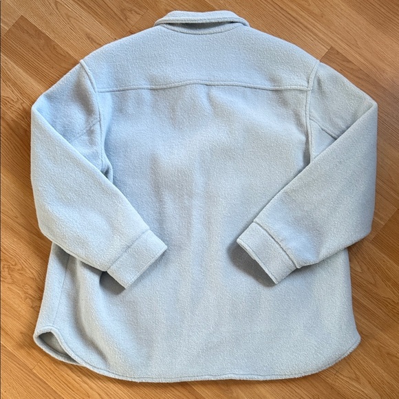 NWT Alfani Light Blue Jacket Shacket Into The Blue Size XL - Picture 5 of 7